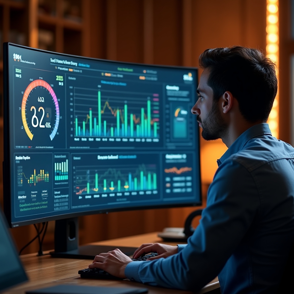 Dashboard pre monitorovanie SLA metrík v reálnom čase